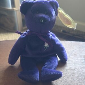 Ty Purple Stuffed Animal Plush